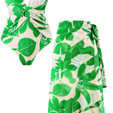 Kit Moda Praia - Maiô + Saia - Mudeseulook
