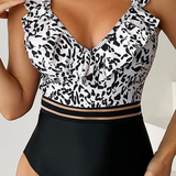 Maiô Bicolor Leopard - Mudeseulook