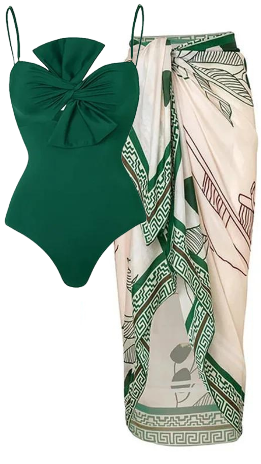 Kit Moda Praia (Maiô + Saída) ou Maiô ou Saída - Mudeseulook