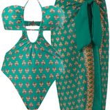 Kits Moda Praia Caribe ou Maiôs ou Saídas - 5 Estampas - Mudeseulook