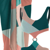 Kit Moda Praia ou Maiô ou Saída - Geométrico - Mudeseulook