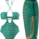 Kits Moda Praia Caribe ou Maiôs ou Saídas - 5 Estampas - Mudeseulook