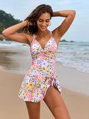 Maiô Saia Malibu - Floral e Liso