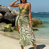 Kit Moda Praia - Maiô + Saída - Mudeseulook