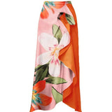 Kit Moda Praia ou Maiô ou Saia - Floral - Mudeseulook