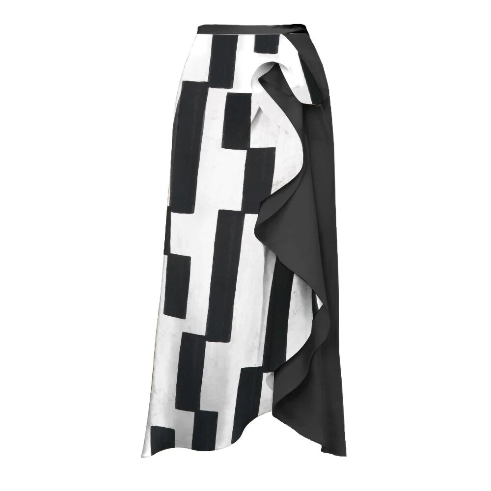 Maiô Black White Square - Mudeseulook
