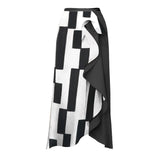 Maiô Black White Square - Mudeseulook