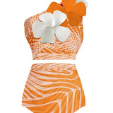 Kit Moda Praia Tropical ou Maiô ou Biquíni ou Saída - Mudeseulook