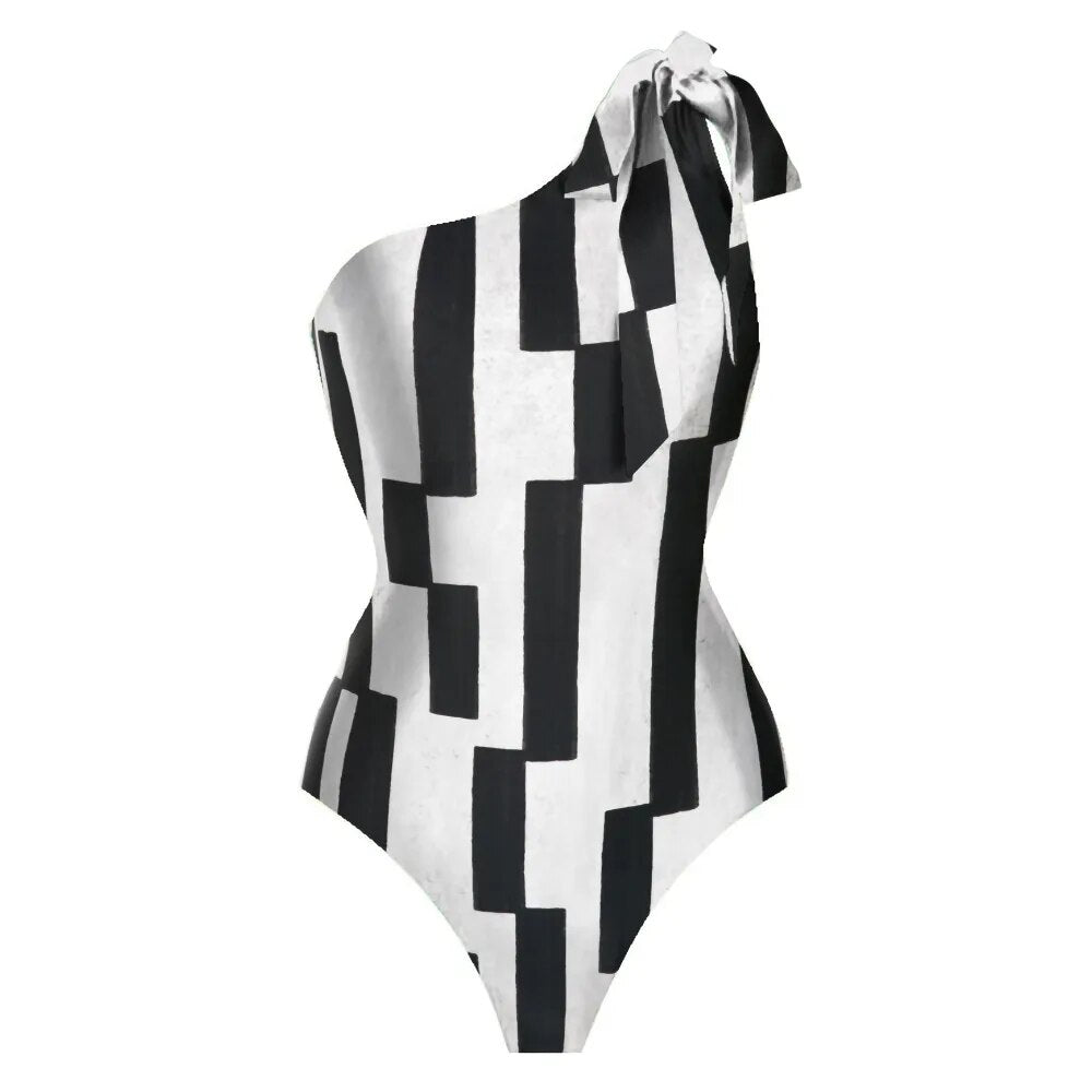 Maiô Black White Square - Mudeseulook