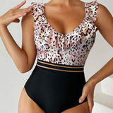 Maiô Bicolor Leopard - Mudeseulook