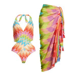Kit Moda Praia ou Maiô ou Saia - Geometrico - Mudeseulook