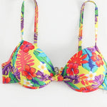 Biquíni Vintage Floral 3 Peças - Mudeseulook