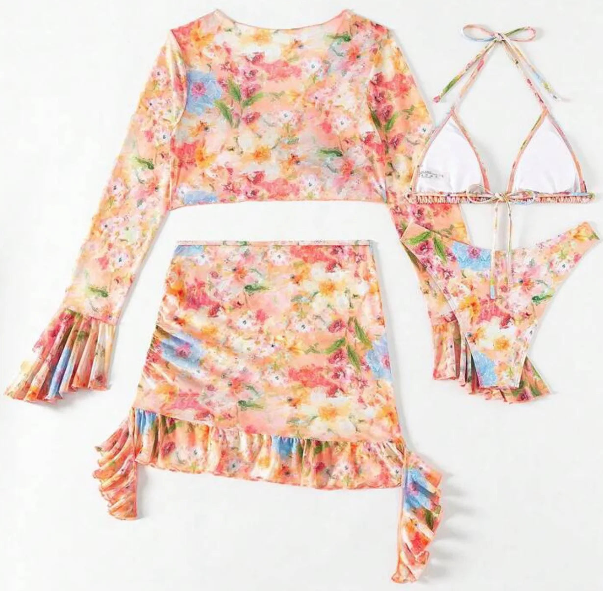 Kit Biquíni + Saída - 04 Cores - Mudeseulook
