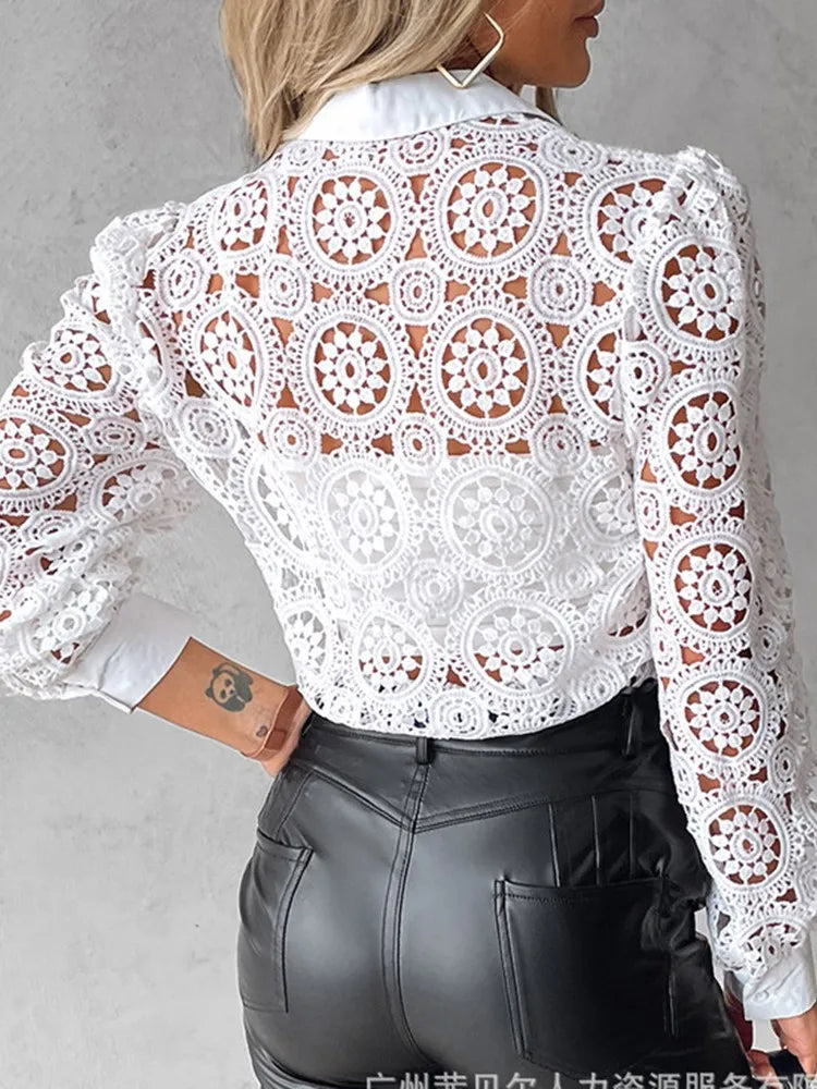 Camisa Renda - Mudeseulook