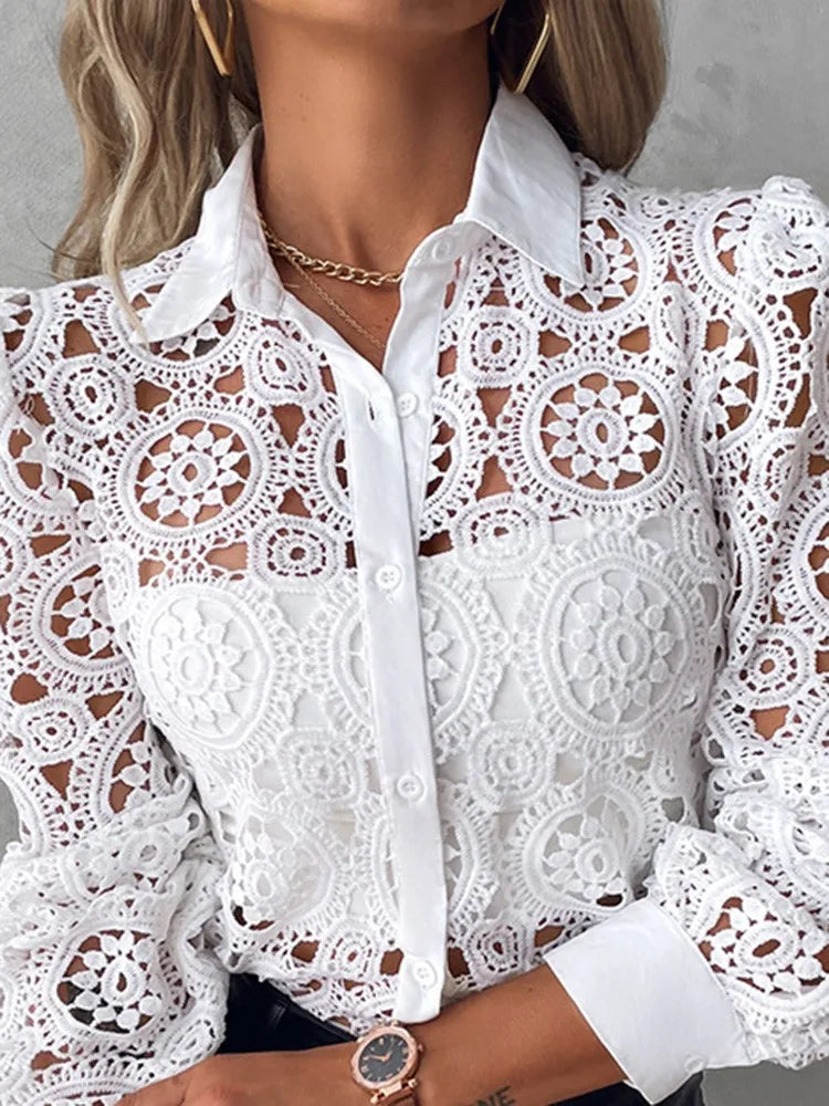 Camisa Renda - Mudeseulook