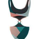 Kit Moda Praia ou Maiô ou Saída - Geométrico - Mudeseulook