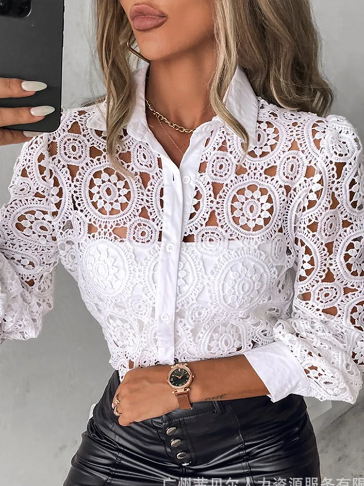 Camisa Renda - Mudeseulook