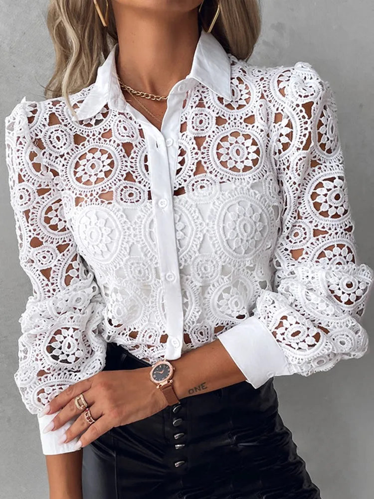 Camisa Renda - Mudeseulook
