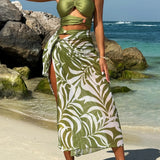 Kit Moda Praia - Maiô + Saída - Mudeseulook