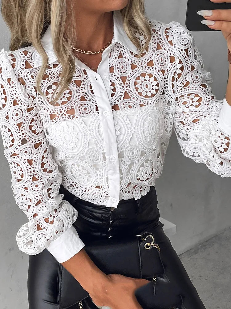 Camisa Renda - Mudeseulook