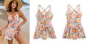 Maiô Saia Malibu - Floral e Liso