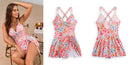 Maiô Saia Malibu - Floral e Liso