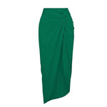 Kit Moda Praia ou Maiô ou Saia - Green Retro - Mudeseulook