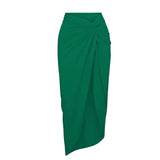 Kit Moda Praia ou Maiô ou Saia - Green Retro - Mudeseulook