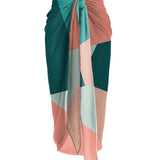 Kit Moda Praia ou Maiô ou Saída - Geométrico - Mudeseulook