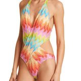 Kit Moda Praia ou Maiô ou Saia - Geometrico - Mudeseulook