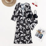 Kit Moda Praia - Biquíni + Saída - 04 Cores - Mudeseulook