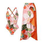 Kit Moda Praia ou Maiô ou Saia - Floral - Mudeseulook