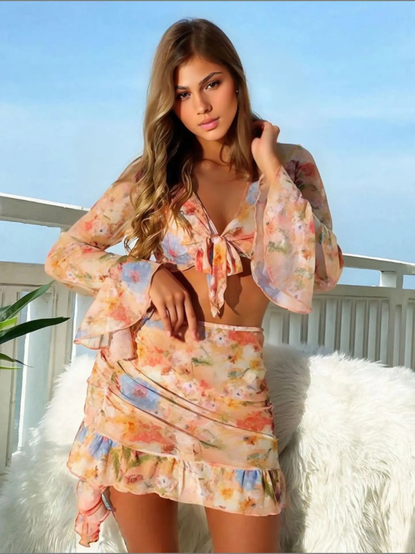 Kit Biquíni + Saída - 04 Cores - Mudeseulook