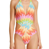 Kit Moda Praia ou Maiô ou Saia - Geometrico - Mudeseulook