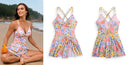 Maiô Saia Malibu - Floral e Liso