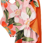 Kit Moda Praia ou Maiô ou Saia - Floral - Mudeseulook