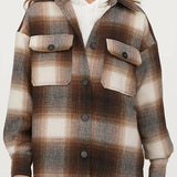 Casaco Camisa Xadrez Oversized - Mudeseulook