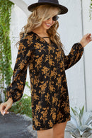 Vestido Curto Flores Decote V - Mudeseulook