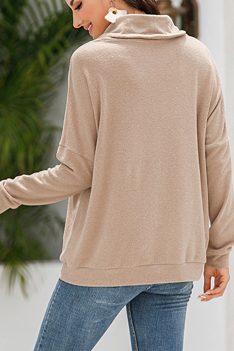 Blusa Korban Moletom Gola Alta - Mudeseulook