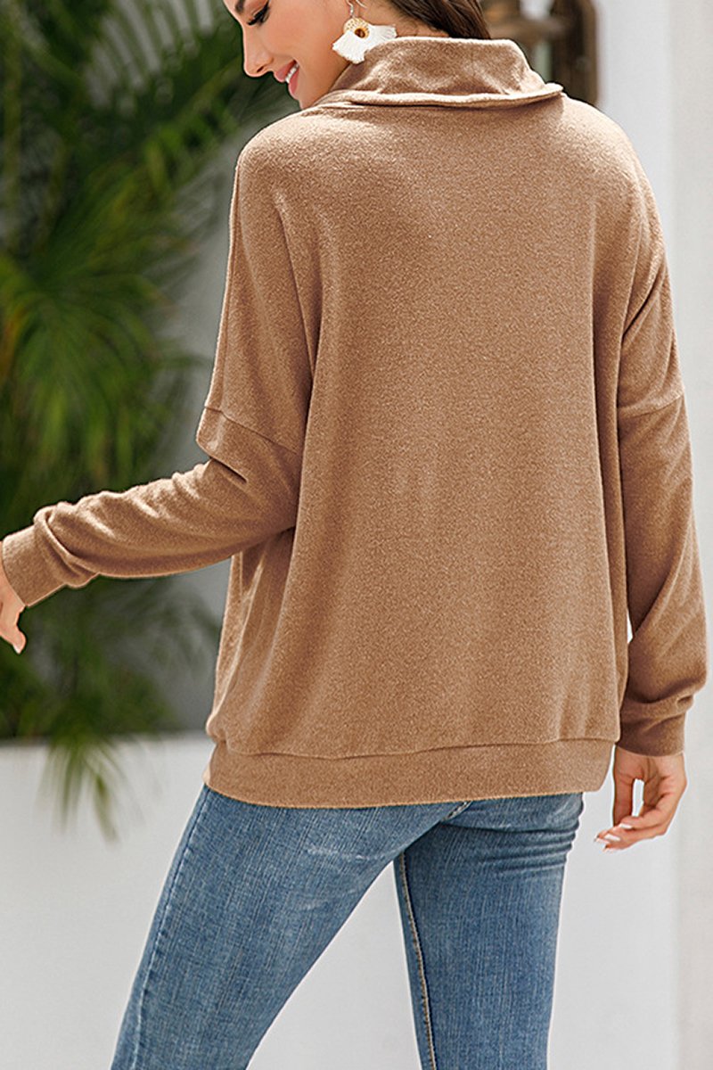 Blusa Korban Moletom Gola Alta - Mudeseulook