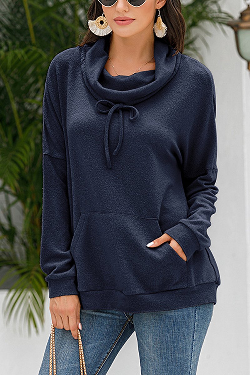 Blusa Korban Moletom Gola Alta - Mudeseulook