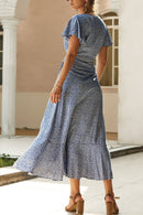 Vestido Longo Solto Transpasse - Mudeseulook