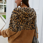 Blusa Moletom com Zíper e Estampa Leopardo - Mudeseulook