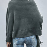 Cardigan Xale Fake Fur com Franjas - Mudeseulook