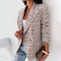 Blazer Mulher Elegante - Cáqui - Mudeseulook