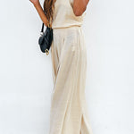 Conjunto Mile Blusa Regata e Calça Pantalona - Mudeseulook