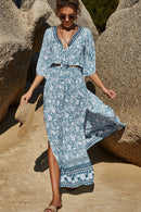 Vestido Conjunto Tropical Top e Saia - Mudeseulook
