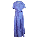 Vestido Longo Listrado - 02 Cores - Mudeseulook