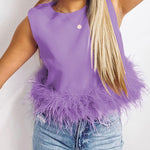 Blusas de Pluma Diva - Mudeseulook
