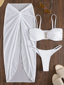 Kit Moda Praia - 03 Peças - 06 Cores - Mudeseulook